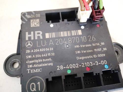 Electronic module MERCEDES-BENZ C-CLASS (W204) C 200 CDI (204.001) | BP35109494M83 - Image 2