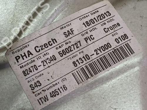 Front left window mechanism HYUNDAI ix35 Van CRDi | BP36584637C22 - Image 4