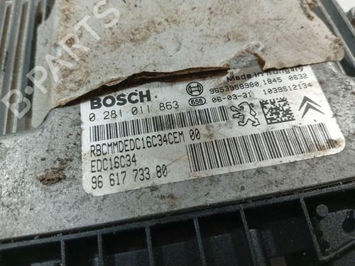 Engine control unit (ECU) CITROËN C4 I (LC_) 1.6 HDi | BP32544346M57 - Image 3