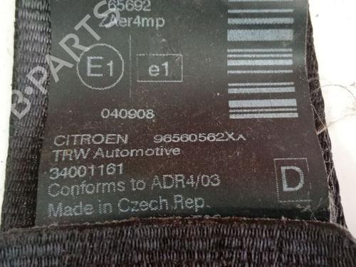 Front right seatbelt CITROËN C5 III (RD_) 2.0 HDi (RDRHD8, RDRHDJ, RDRHR8, RDRHRJ) | BP39967833I25 - Image 4