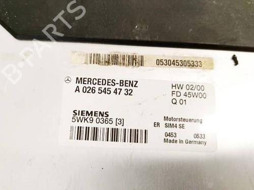 Engine control unit (ECU) MERCEDES-BENZ C-CLASS (W203) C 180 (203.035) | BP34609888M57 - Image 3