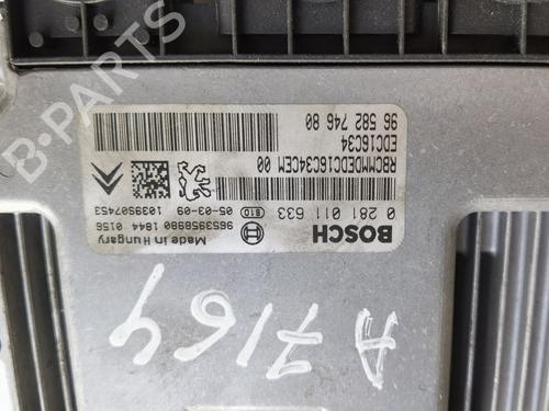 Engine control unit (ECU) PEUGEOT 407 (6D_) 1.6 HDi 110 (6D9HZC, 6D9HYC) | BP32880246M57 - Image 2