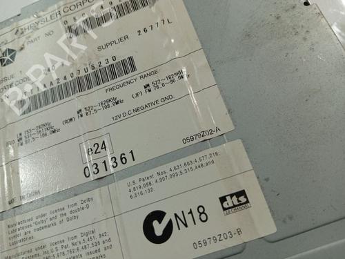 Radio CHRYSLER SEBRING (JS) 2.0 CRD | BP34865148E6 - Image 4