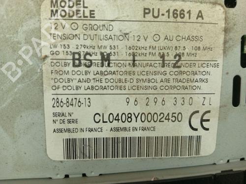 Radio PEUGEOT 607 (9D, 9U) 2.2 16V | BP38610855E6 - Image 4