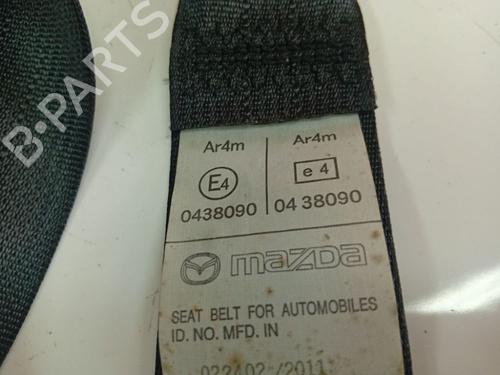 Rear left seatbelt MAZDA 3 (BL) 2.2 MZR CD (BL10) | BP37093158I29 - Image 4