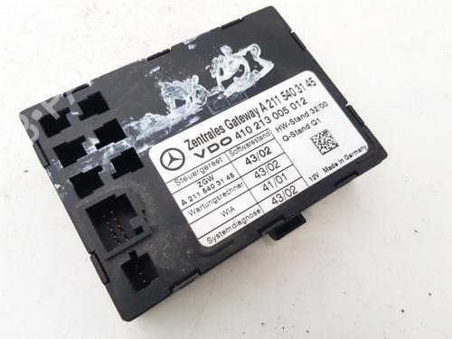 Used Electronic module Electronic module MERCEDES-BENZ E-CLASS (W211) E 220 CDI (211.006) (136 hp) 32877309 32877309