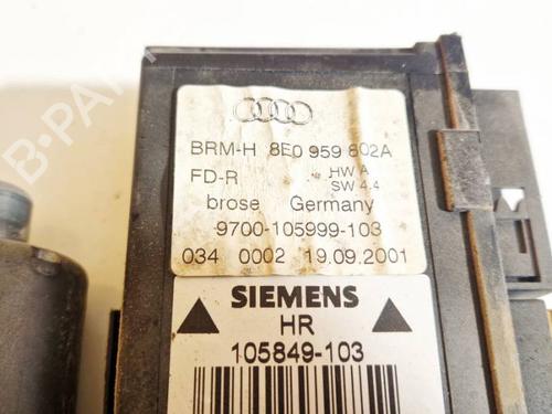 Right rear window motor AUDI A4 B6 (8E2) 2.5 TDI quattro | BP34971406E22 - Image 2