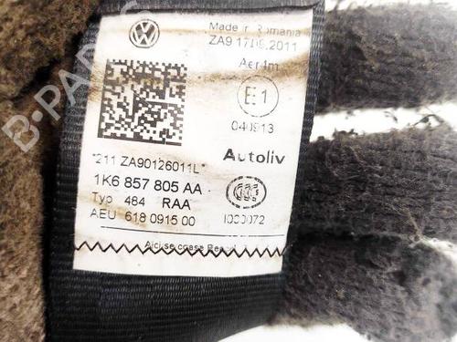 Rear left seatbelt VW GOLF VI (5K1) 1.6 TDI | BP35263204I29 - Image 3
