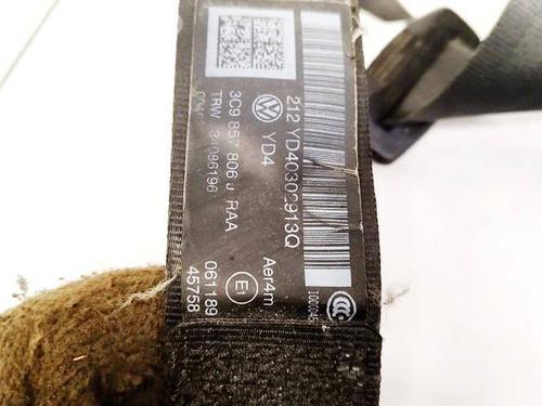 Rear right seatbelt VW PASSAT B7 (362) 1.6 TDI | BP34888954I28 - Image 3
