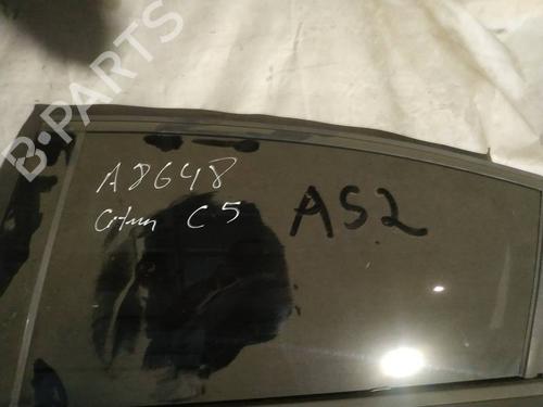 Dør rude ventre bagtil Dør rude ventre bagtil CITROËN C5 III (RD_) 1.6 HDi 110 (RD9HZC) (109 hp) 35263810 35263810