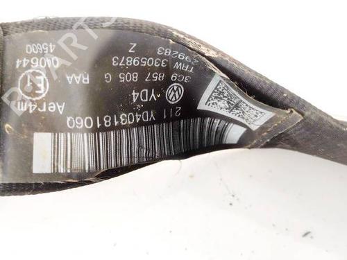 Rear left seatbelt VW PASSAT B6 (3C2) 2.0 TDI 16V | BP35209871I29 - Image 3