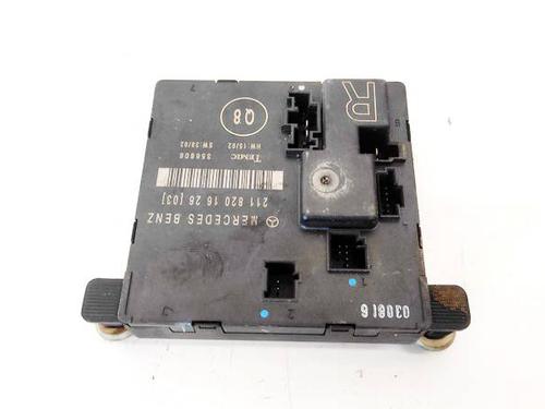 Used Electronic module Electronic module MERCEDES-BENZ E-CLASS (W211) E 220 CDI (211.006) (136 hp) 35265646 35265646