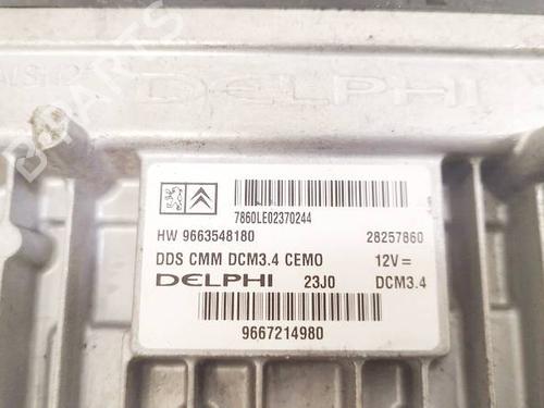 Engine control unit (ECU) CITROËN C5 III (RD_) 2.0 HDi 140 (RDRHF8, RDRHFA, RDRHA8, RDRHAJ) | BP32618344M57