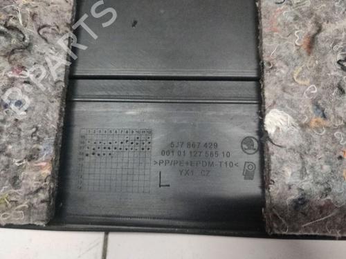 Boot lining SKODA ROOMSTER (5J7) 1.4 | BP34850890I3 - Image 4