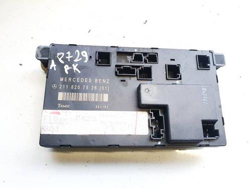 Used Electronic module Electronic module MERCEDES-BENZ E-CLASS (W211) E 220 CDI (211.006) (136 hp) 35187833 35187833