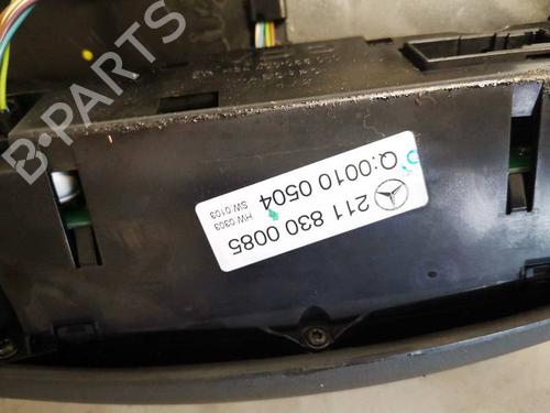 Climate control MERCEDES-BENZ E-CLASS (W211) E 220 CDI (211.006) | BP35344593I5 - Image 3