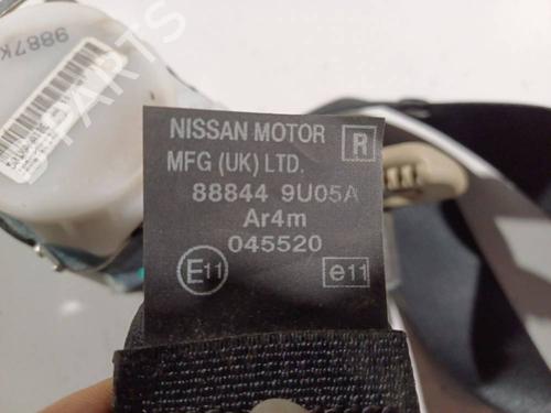 Rear right seatbelt NISSAN NOTE (E11, NE11) 1.4 | BP35001802I28 - Image 3