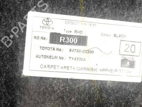 Boot lining TOYOTA AURIS (_E15_) 1.8 Hybrid (ZWE150_, ZWE150R) | BP35213826I3 - Image 3