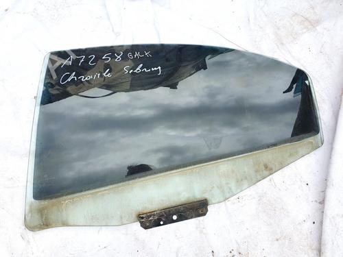 Used Rear left door window Rear left door window CHRYSLER SEBRING (JR) 2.0 (141 hp) 35428428 35428428