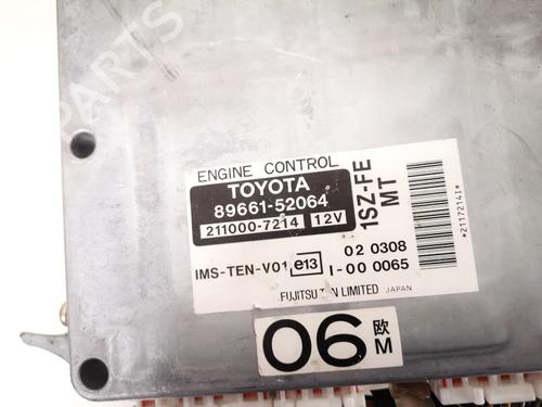 Engine control unit (ECU) TOYOTA YARIS (_P1_) 1.0 (SCP10_, SCP10R) | BP33083962M57 - Image 2