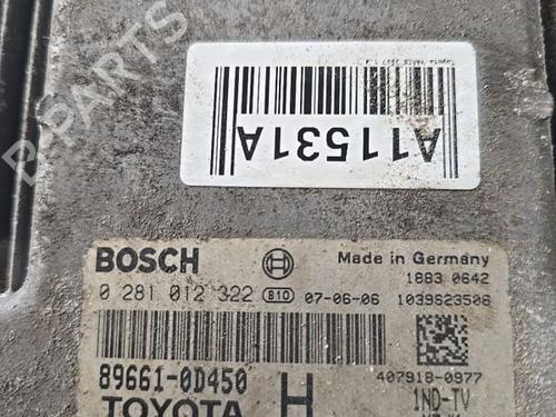 Engine control unit (ECU) TOYOTA YARIS (_P9_) 1.4 D-4D (NLP90_, NLP90R) | BP37227762M57 - Image 2