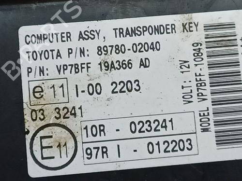 Electronic module TOYOTA AURIS (_E15_) 2.0 D-4D (ADE150_, ADE150R) | BP37009581M83 - Image 4
