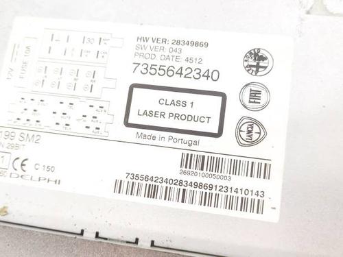 Radio FIAT PUNTO (199_) 1.4 (199AXB1A, 199BXB1A, 199BXB11, 199AXB11) | BP35202184E6 - Image 3