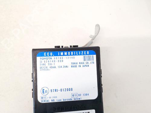 Electronic module TOYOTA COROLLA Saloon (_E12_) 1.4 D-4D (NDE120_, NDE120R) | BP35609260M83 - Image 2
