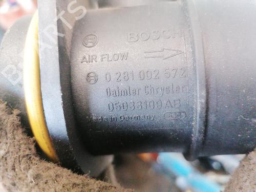 Mass air flow sensor CHRYSLER PT CRUISER (PT_) 2.2 CRD | BP35407545M95 - Image 3