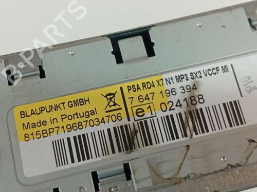 Radio CITROËN C5 III (RD_) 2.0 HDi (RDRHD8, RDRHDJ, RDRHR8, RDRHRJ) | BP36586439E6 - Image 4