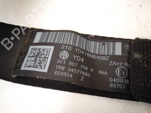 Front right seatbelt VW PASSAT CC B6 (357) 2.0 TDI | BP35136114I25 - Image 3