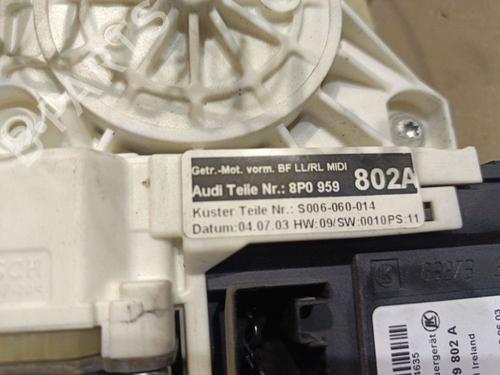 Right front window motor AUDI A3 (8P1) 2.0 TDI 16V | BP34753662E20 - Image 5