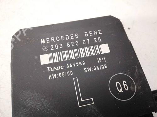 Electronic module MERCEDES-BENZ C-CLASS (W203) C 180 (203.035) | BP34741233M83 - Image 2