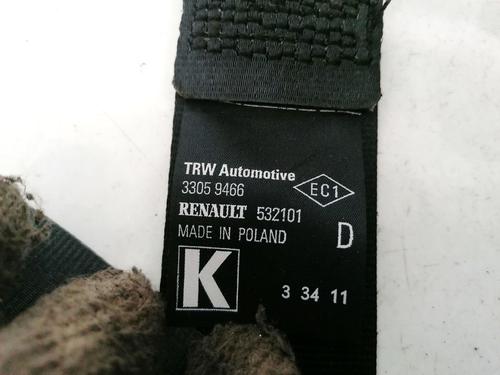 Front right seatbelt RENAULT TWINGO II (CN0_) 1.2 16V (CN04, CN0B) | BP35431809I25 - Image 3