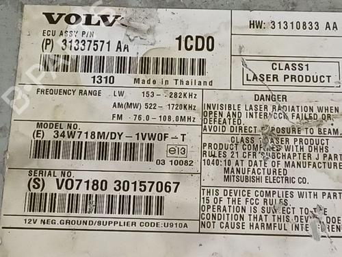 Radio VOLVO V40 Hatchback (525) D2 | BP36586932E6 - Image 4