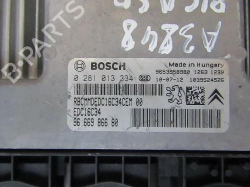 Engine control unit (ECU) CITROËN C4 Picasso I MPV (UD_) 1.6 HDi 110 | BP33496509M57 - Image 2