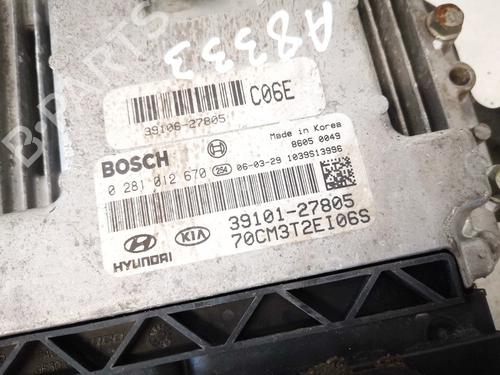 Engine control unit (ECU) HYUNDAI SANTA FÉ II (CM) 2.2 CRDi | BP32914964M57 - Image 2