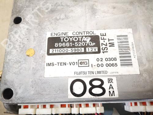 Engine control unit (ECU) TOYOTA YARIS (_P1_) 1.0 (SCP10_, SCP10R) | BP32897307M57 - Image 2