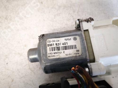 Left front window motor VW GOLF PLUS V (5M1, 521) 1.9 TDI | BP38430976E21 - Image 3