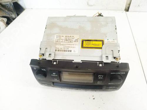 Used Radio Radio TOYOTA COROLLA Saloon (_E12_) 2.0 D-4D (CDE120_, CDE120R) (116 hp) 39061632 39061632