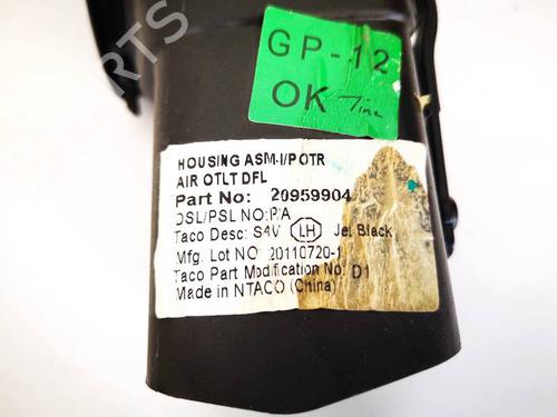 Air vent OPEL INSIGNIA A (G09) 2.0 CDTI (68) | BP32568974I21