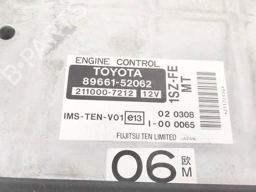 Engine control unit (ECU) TOYOTA YARIS (_P1_) 1.0 (SCP10_, SCP10R) | BP32950163M57 - Image 2