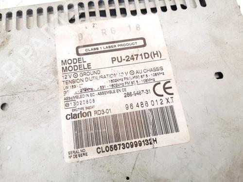 Radio PEUGEOT 807 (EB_) 2.2 HDi | BP35461706E6 - Image 2