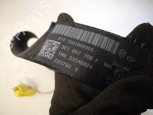 Front right seatbelt VW PASSAT B6 (3C2) 2.0 TDI | BP36506557I25 - Image 3