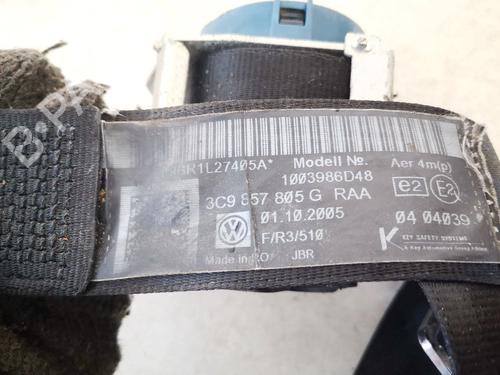 Rear left seatbelt VW PASSAT B6 (3C2) 2.0 FSI | BP35454236I29 - Image 3