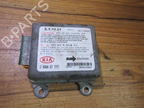 Used ECU airbags ECU airbags KIA CLARUS (K9A) 1.8 i 16V (116 hp) 33480728 33480728
