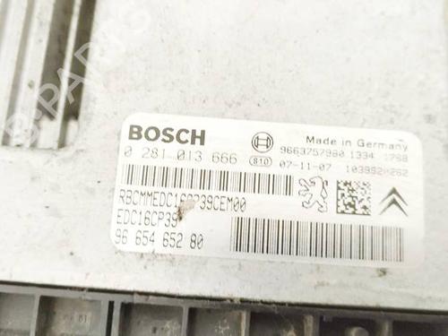 Engine control unit (ECU) PEUGEOT 4007 (VU_, VV_) 2.2 HDi | BP32578898M57 