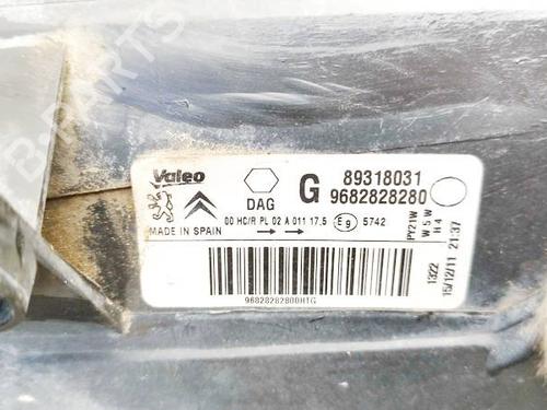 Left headlight CITROËN C4 II Hatchback Van (NC_) 1.6 HDi | BP37456347C28 - Image 3