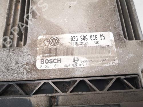 Engine control unit (ECU) SEAT TOLEDO III (5P2) 1.9 TDI | BP40555015M57 - Image 2