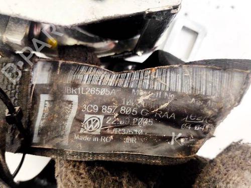 Rear left seatbelt VW PASSAT B6 (3C2) 2.0 TDI | BP35314762I29 - Image 3